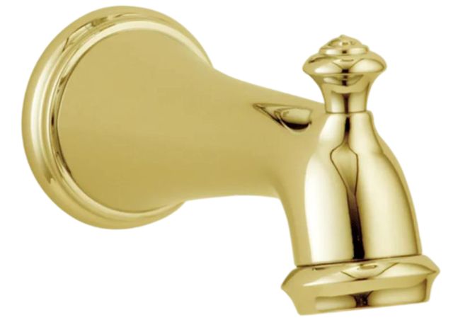 Delta Victorian® Polished Brass Pull-Up Diverter Tub Spout-0