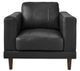 Elements International Hampton Fiero Charcoal Chair-1