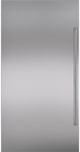 Sub-Zero Stainless Steel Left Hinge Refrigerator Door Panel Kit with Pro Handle-0