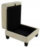 Furniture of America® Moretaine Beige Storage Ottoman-3