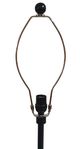 A & B Home Black/White Bullet Shape Floor Lamp-5