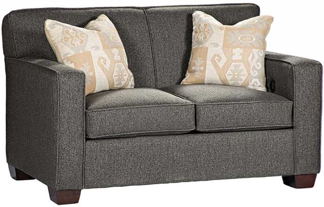 Marshfield Furniture Benson Gunmetal Loveseat-0