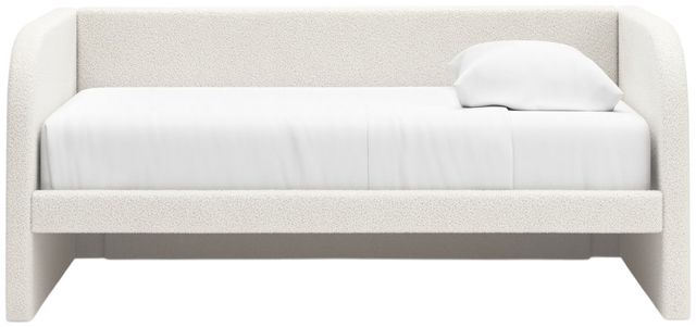 Signature Design by Ashley® Shapella White Youth Twin Upholstered Day Bed-2