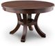 Handstone Yorkshire Round Dining Table w/Leaves-0