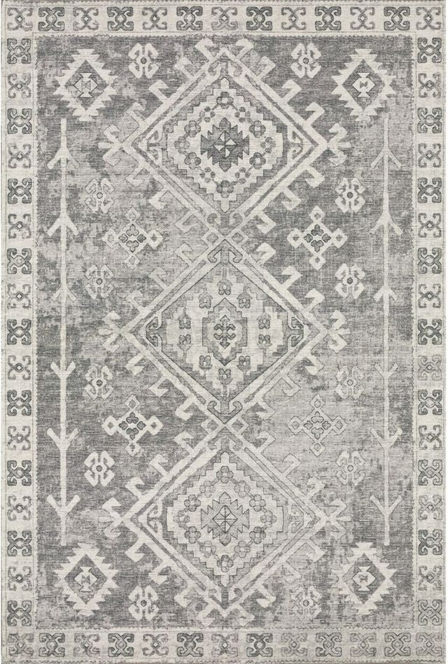 Dalyn™ Rug Company Brisbane BR2 Silver 5'x8' Area Rug-0