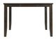 Elements International Mango Dark Brown Counter Table-2