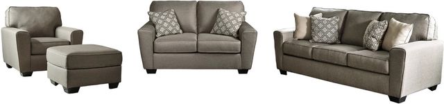 Benchcraft® Calicho 4-Piece Cashmere Living Room Set-0