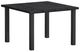 Homecrest™ Outdoor Living Customizable Timber Aluminum/Wood Square Post Base Outdoor Balcony Table -0