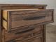 International Furniture Direct Dutton Brown 4-Drawer Chest-2