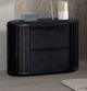 Furniture of America® Hildesheim Black 2 Drawer Nightstand-3