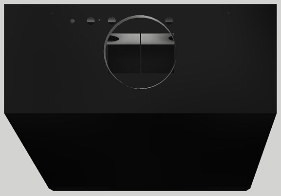Vent-A-Hood® 30" Black Wall Hood-2