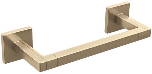 Brizo Frank Lloyd Wright Bath Collection Brilliance® Luxe Gold® 8" Towel Bar-0