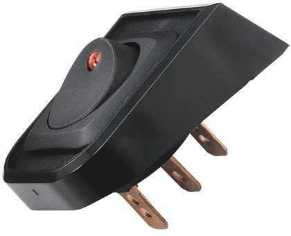 RadioShack 25 A, 250 VAC SPST Lighted Rocker Switch-0