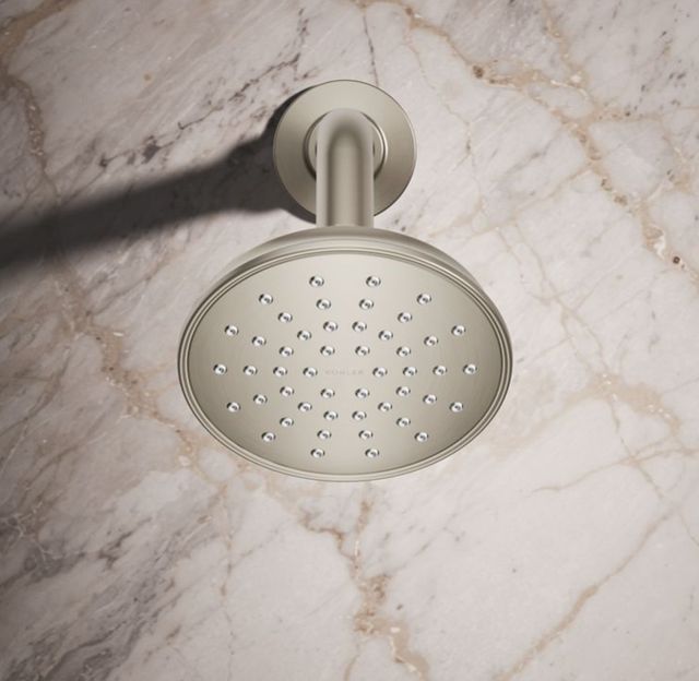 KOHLER® Bellera® Vibrant Brushed Nickel 1.5 GPM Single-Function Showerhead-4
