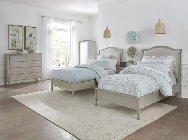 aspenhome® Charlotte Shale Full Upholstered Bed-3