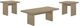 Coaster® Decker 3-Piece Natural Oak Occasional Table Set-0
