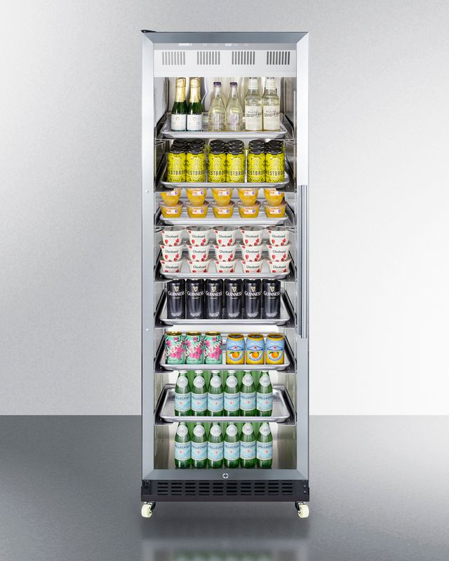 Summit® 24" Wide Mini Reach-In Beverage Center-2