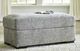 Signature Design by Ashley® Dunmor Graphite Ottoman-4