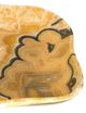A & B Home Carmelita Amber/Black Hand-Carved Onyx Bowl-1