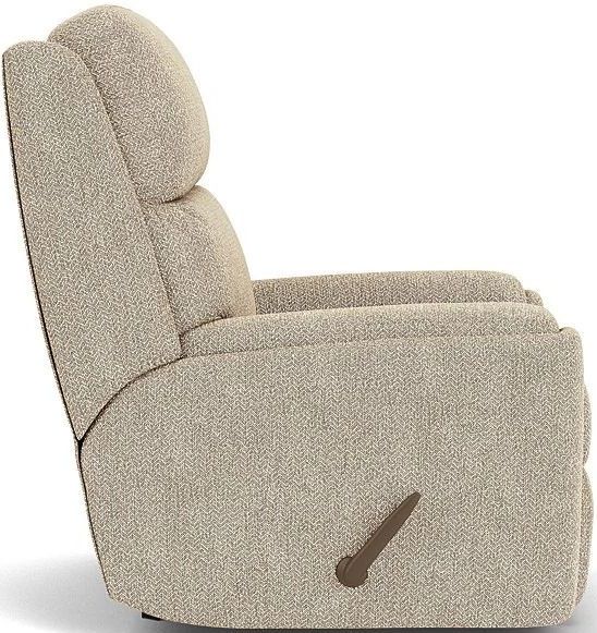 Flexsteel® Rio Sandstone Manual Rocking Recliner-2