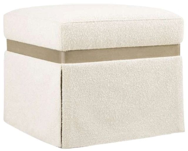 Hooker® Furniture Melange Dream Weaver Inverness Natural Pouf-0