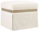 Hooker® Furniture Melange Dream Weaver Inverness Natural Pouf-0
