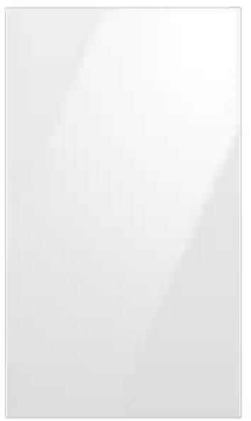 Samsung Bespoke Flex™ 18" White Glass French Door Refrigerator Bottom Panel-0