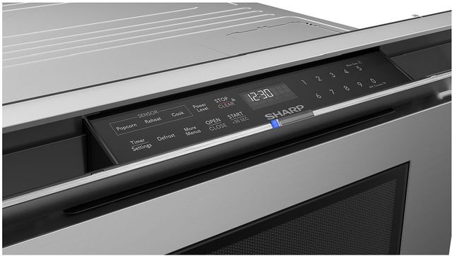 Sharp® 1.2 Cu. Ft. Stainless Steel Microwave Drawer-3