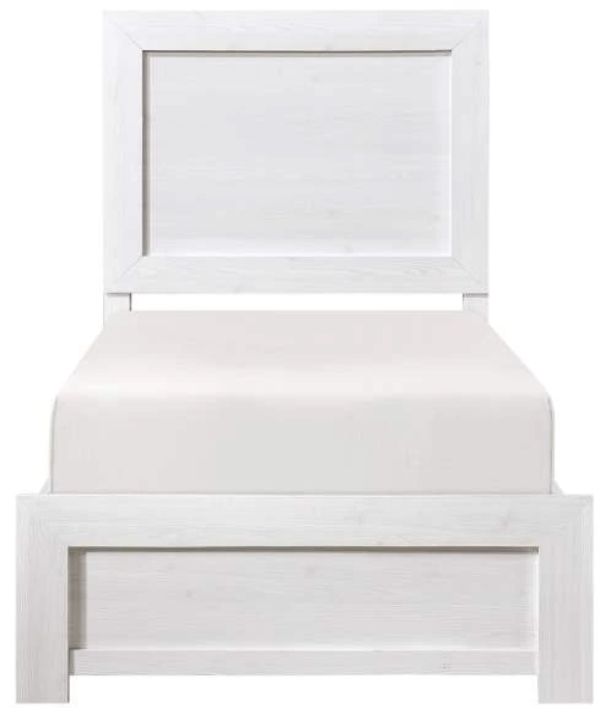 Homelegance® Corbin White Youth Twin Panel Bed-2