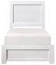 Homelegance® Corbin White Youth Twin Panel Bed-2