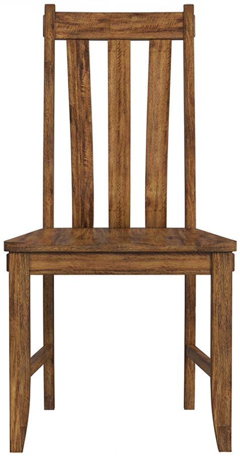 A-America® Silverdale Russet Slatback Dining Chair-2