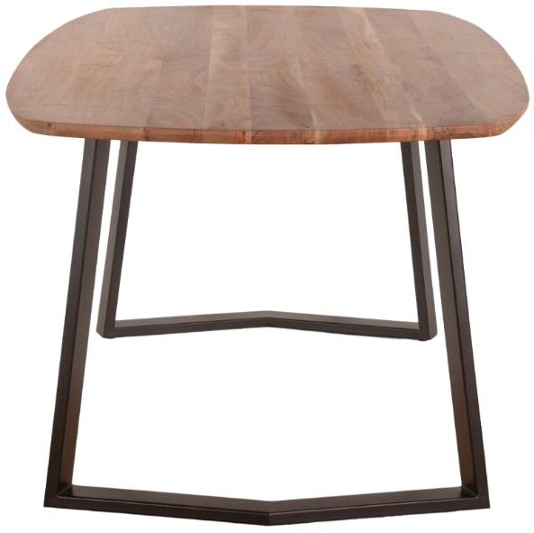 Home Trends & Design Salerno Natural Dining Table-2