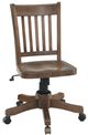 Whittier Wood® Furniture McKenzie Hawthorne Java Office Chair-0