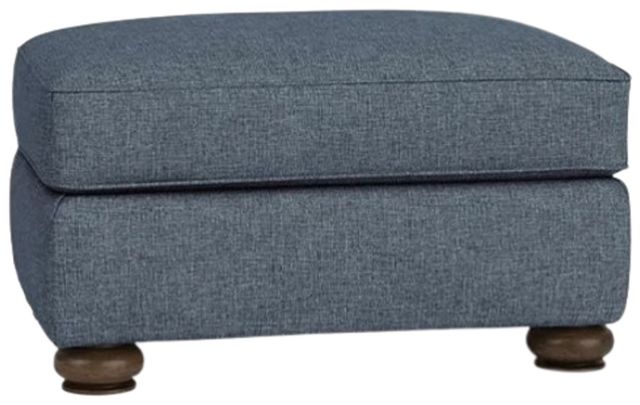 Flexsteel® Preston Blue Dusk Ottoman-0