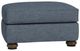 Flexsteel® Preston Blue Dusk Ottoman-0