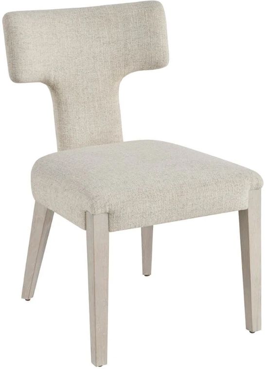 Universal Explore Home™ Avaline Monique Linen/White Oak Raen Side Chair-0