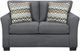 Affordable Furniture 3900 Cosmopolitan Gray Loveseat-0