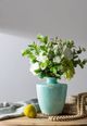 A & B Home Blue 10" Vase-4