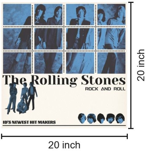 Classy Living Classic Rolling Stones Wall Art-2