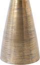 Four Hands Marlow Mod Glass Top Pedestal Table with Brushed Brass Base-3