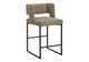 Monarch Specialties Inc. 2-Piece Black/Brown 36" Counter Stool Set-0