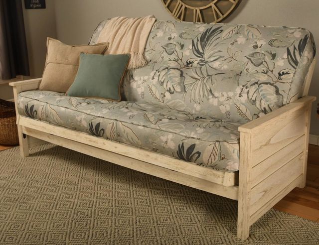 Kodiak Furniture Lexington Takara Rain/Weathered White Full Futon with Mattress-1