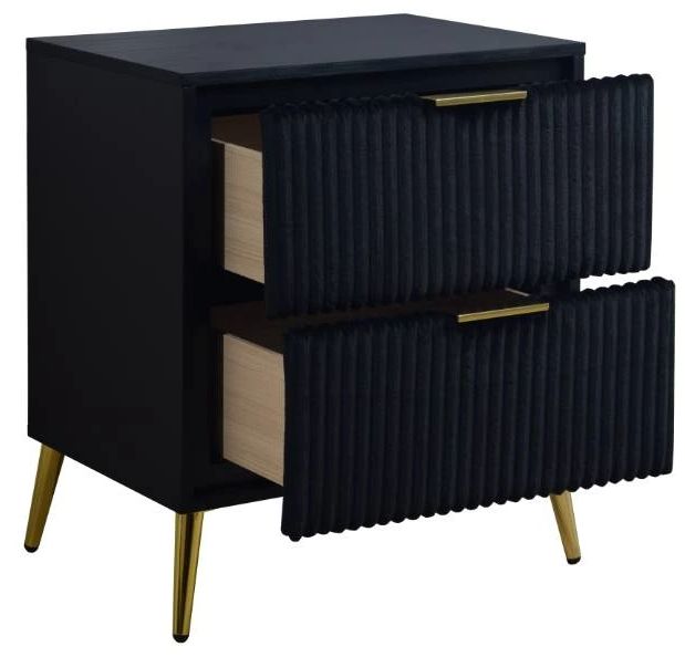 New Classic® Home Furnishings Kailani Black Nightstand-3