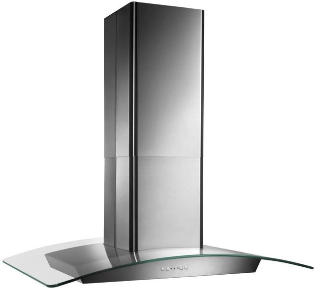 Broan Elite EI59 Series 36" Stainless Steel Island Range Hood -0