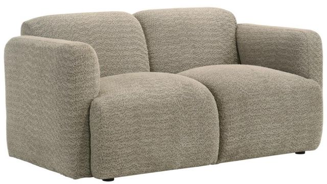 Coaster® Dorset Brown Upholstered Loveseat-0