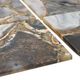 A & B Home 4-Piece Gold/Grey Coaster Set-3