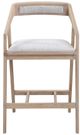 Moe's Home Collection Padma Light Grey Counter Stool-0