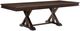Mazin Furniture Cardano Driftwood Charcoal Dining Table-0
