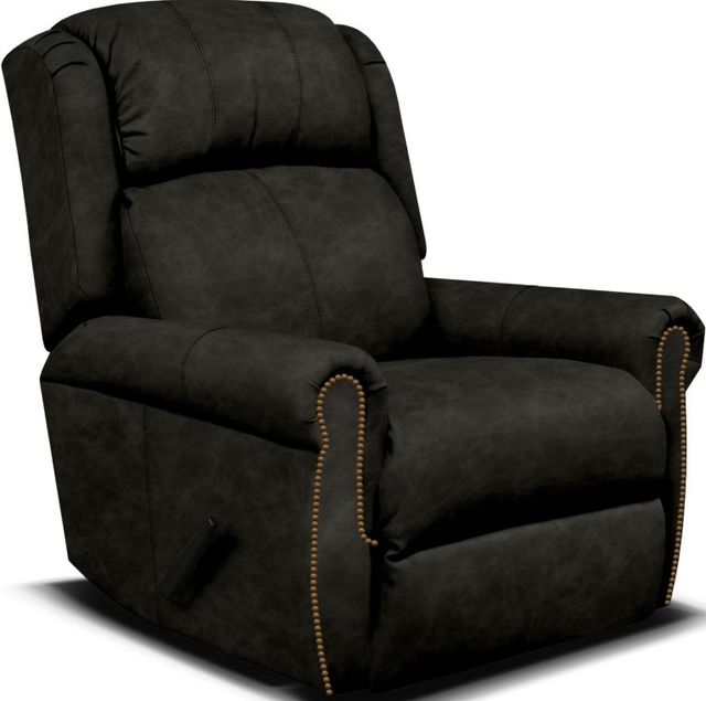 England Furniture Customizable EZ Motion Swivel Glider Recliner with Nailhead Trim-2