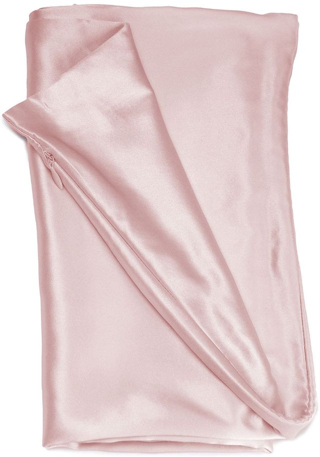 Hush Pink Silk Pillowcase-1